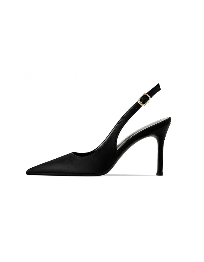 Pointed Toe Strappy Stiletto Heels