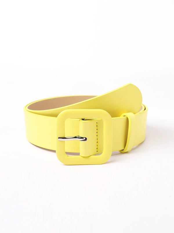 Candy Colored Wide Belt