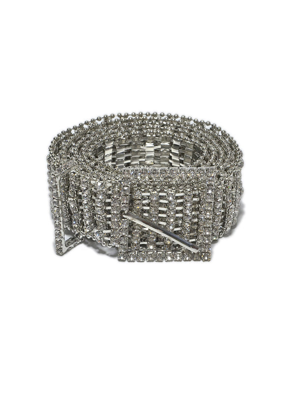 Rhinestone Inlay Decorative Strip