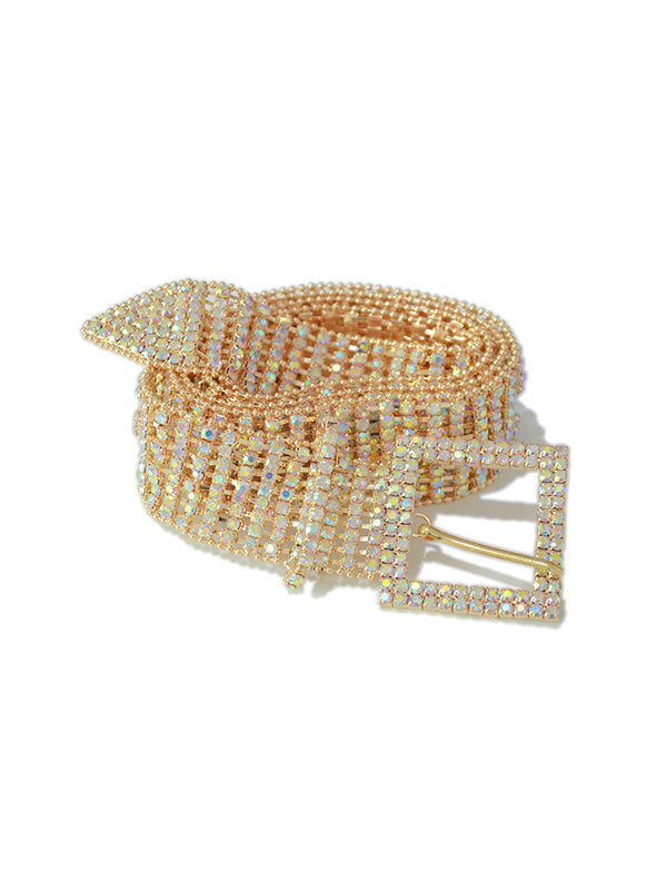 Rhinestone Inlay Decorative Strip