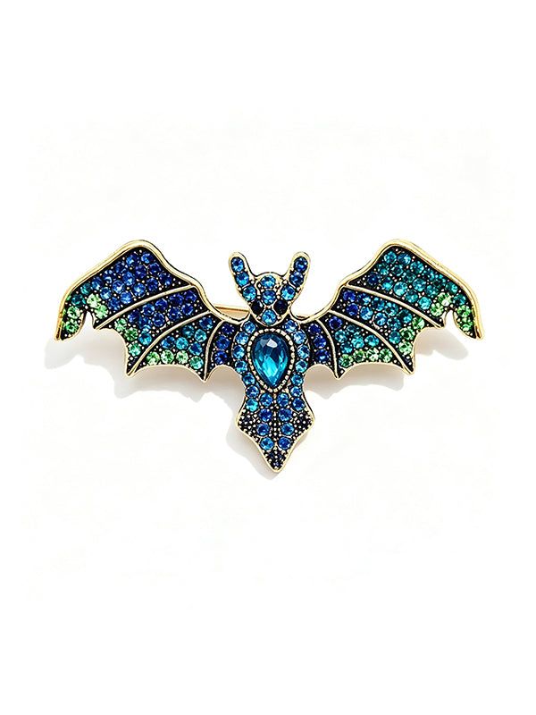 Vintage Style Demon Bat Brooch