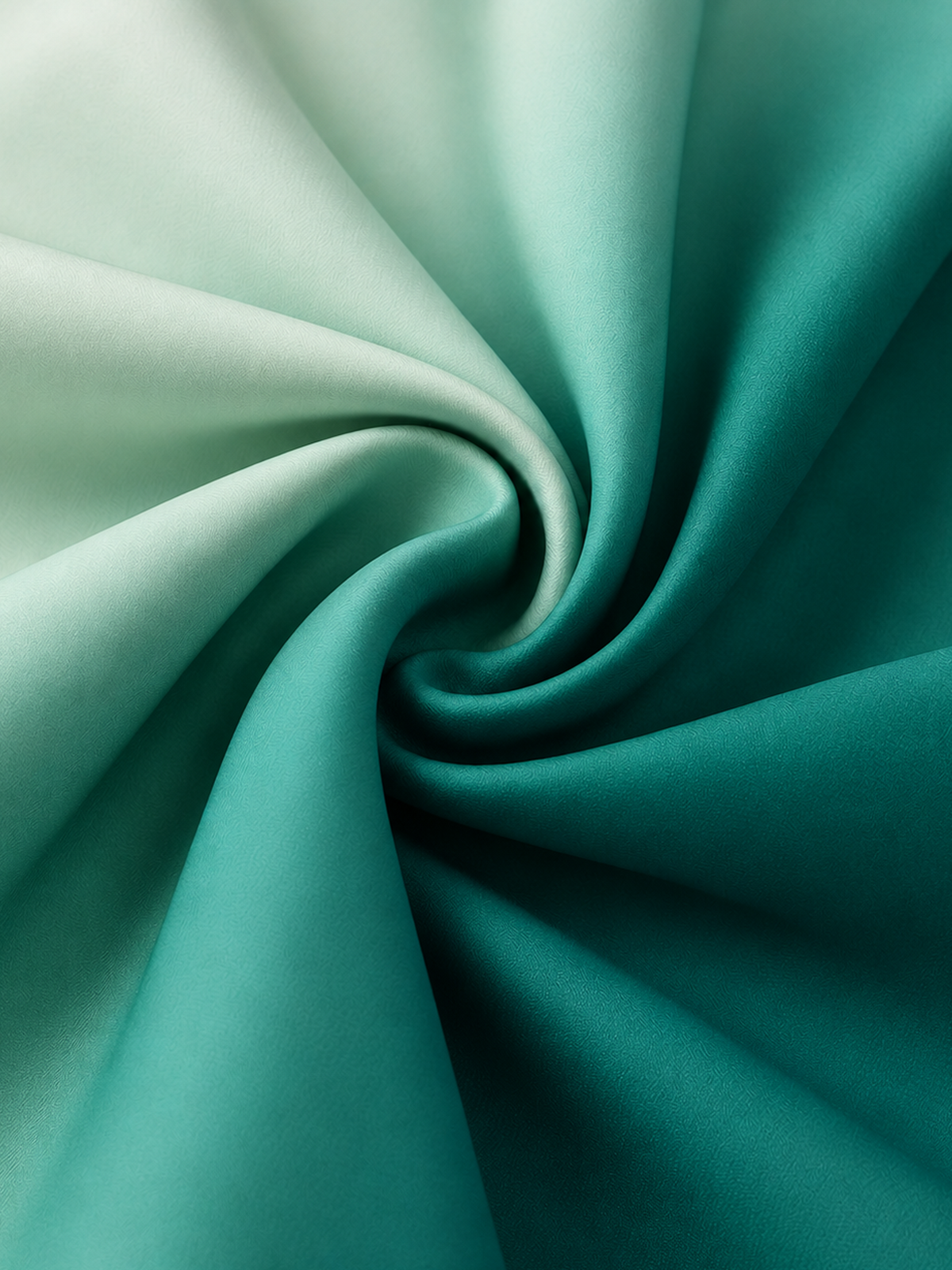 Gradient Green Ombre Peak Lapel Blazer And Flared Pants 2-Piece Suit
