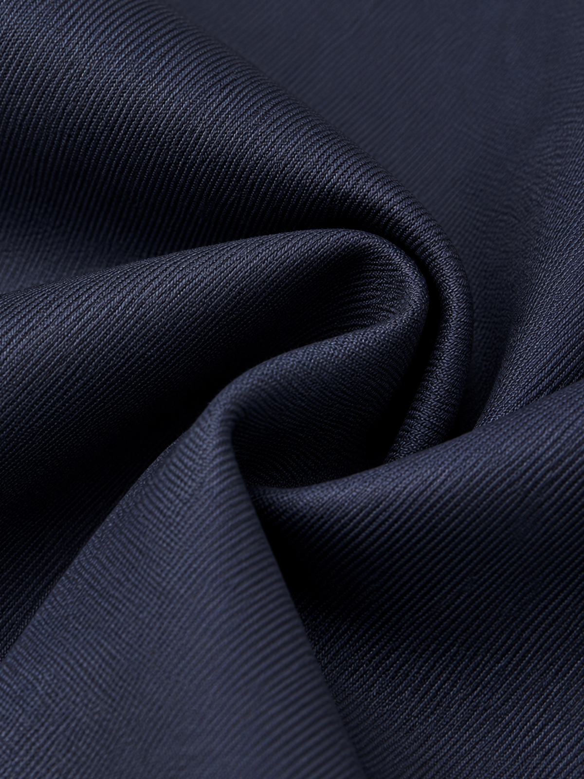 Navy Asymmetric Peak Lapel Blazer And High Waist Flared Pants 2-Piece Suit