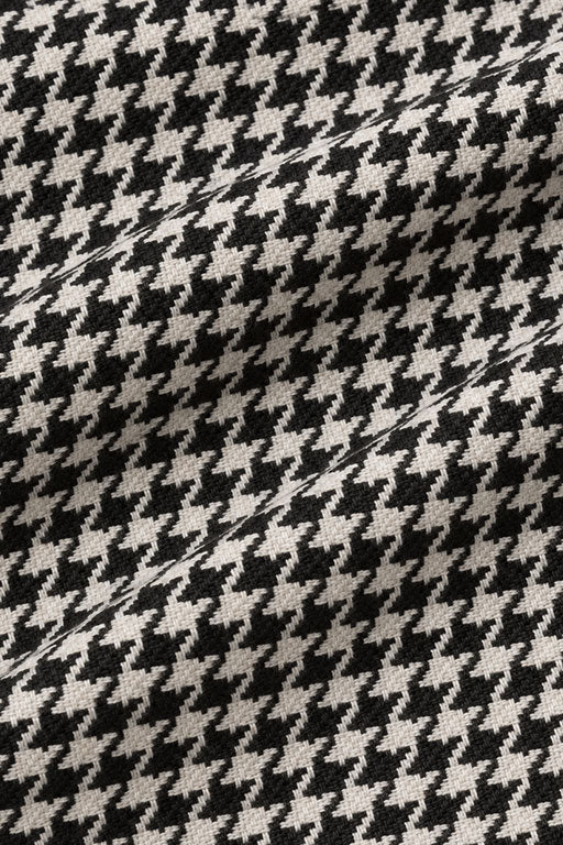 Black and White Check Wool Blend Lapel Asymmetrical Placket Short Blazer & Black Pleated Midi Skirt 2‑Piece Suit