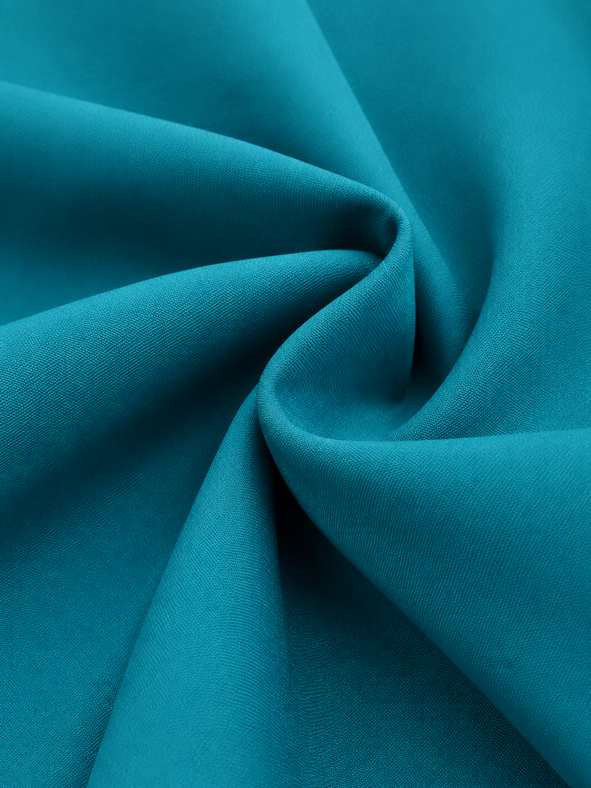 Teal Double Breasted Blazer and Wide Leg Pants 2-Piece Suit
