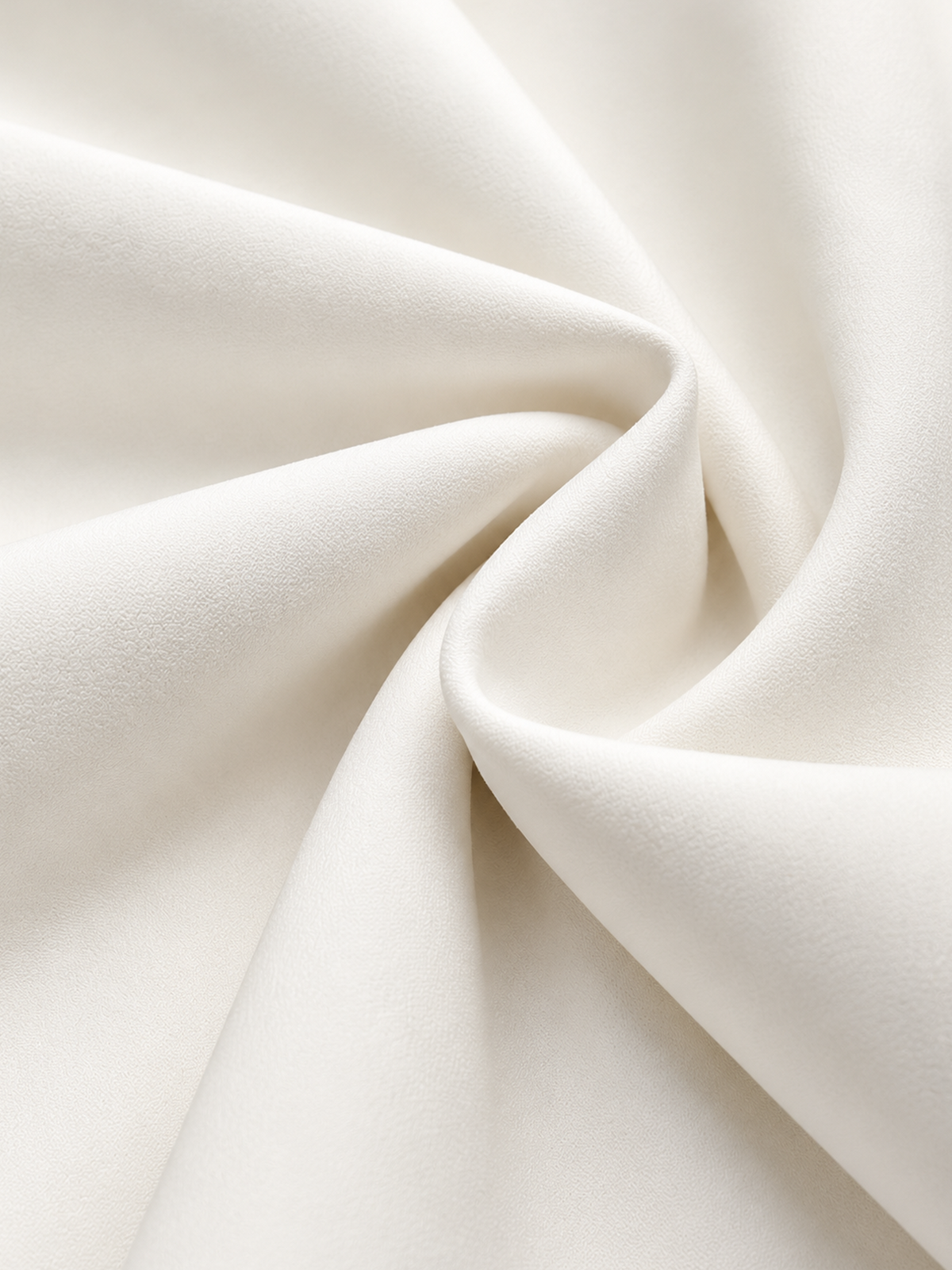 Ivory White Stand Collar Blazer and Wide Leg Pants 2-Piece Suit