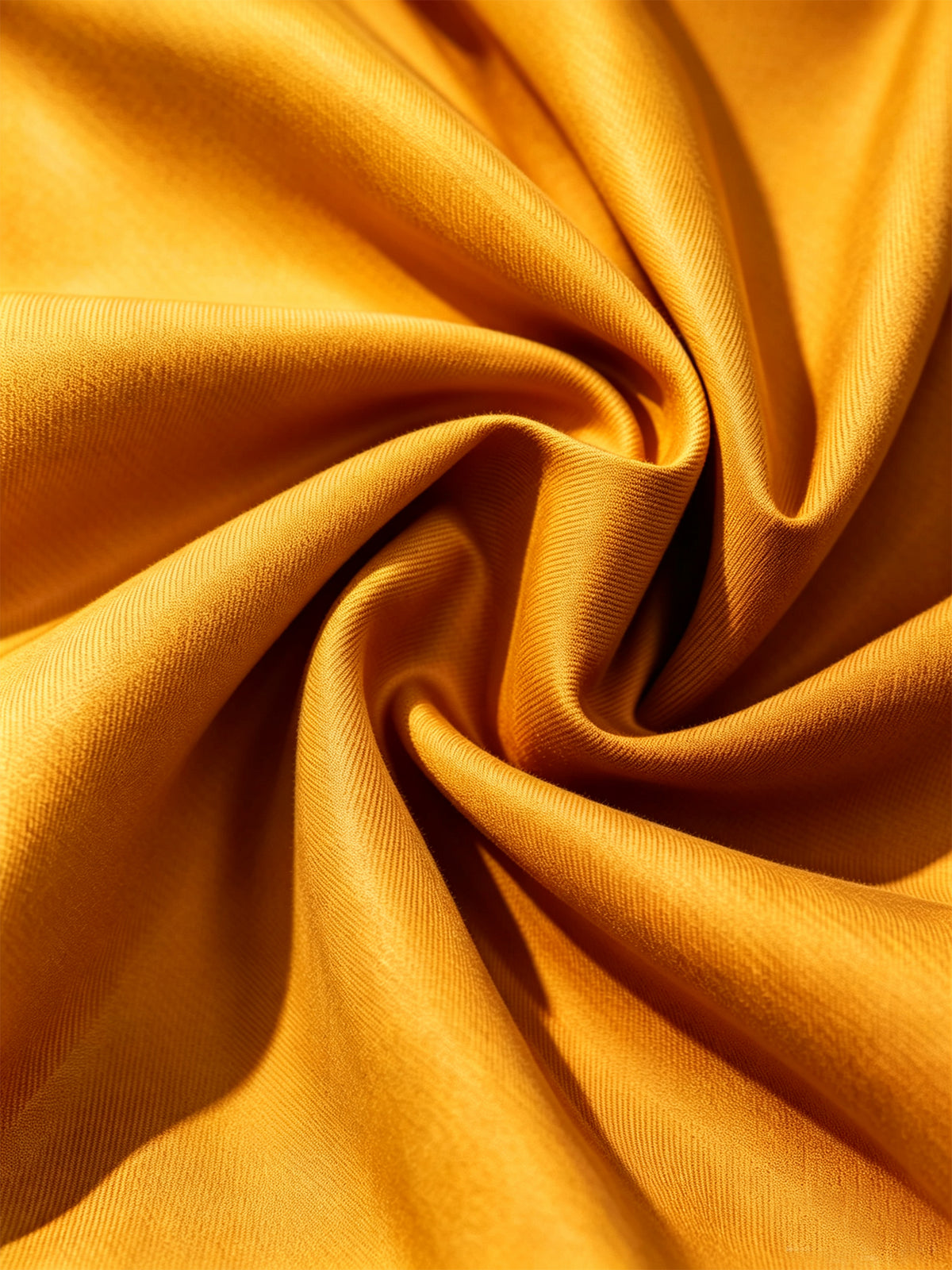Yellow Peak Lapel Blazer And Wide Leg Pants 2-Piece Suit