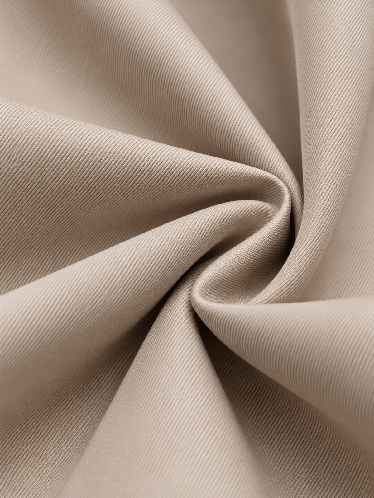 Taupe Notch Lapel Single Button Blazer & Wide Leg 2-Piece Suit