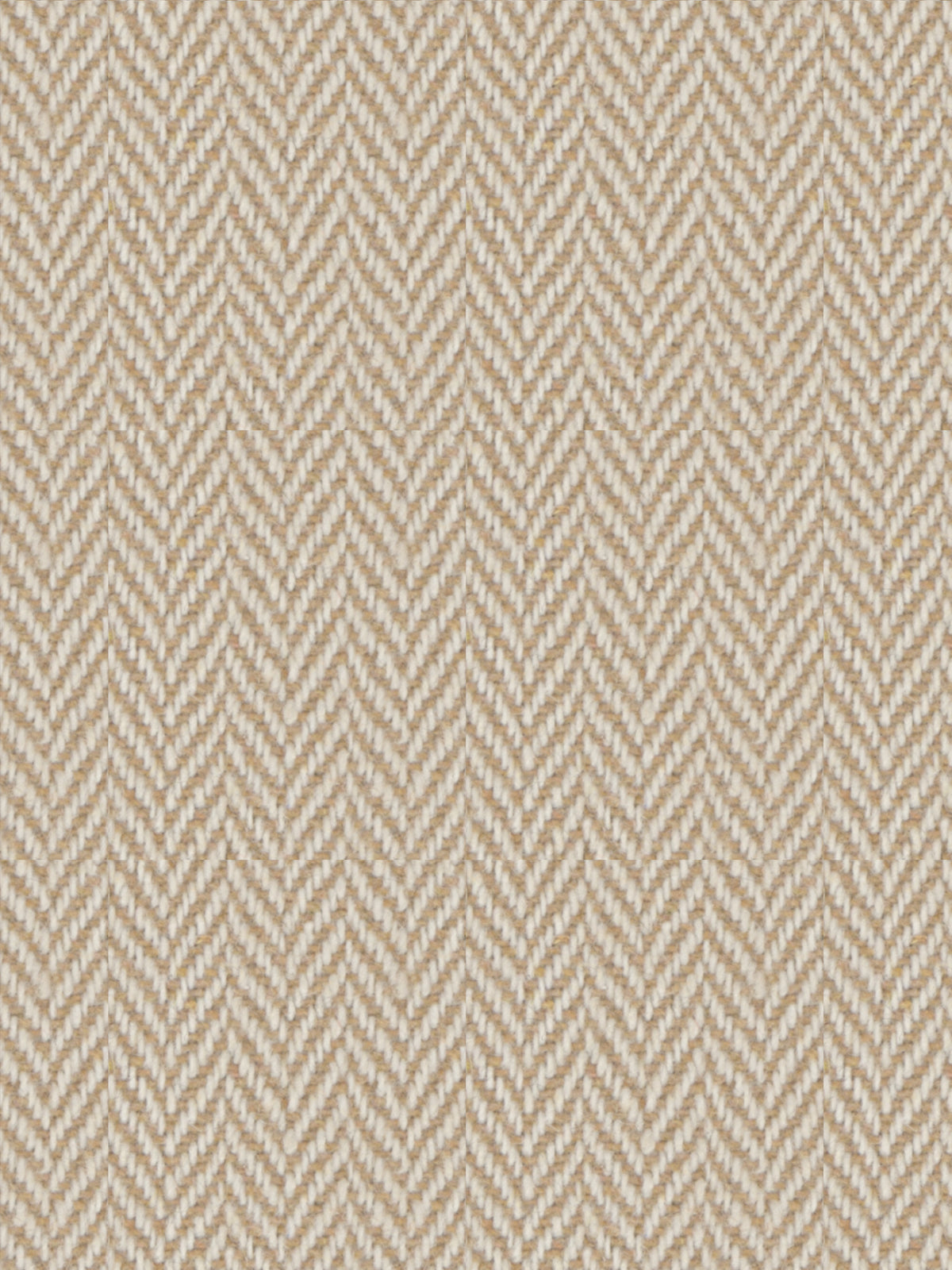 Light Beige Coffee Herringbone Tweed V-Neck Belted Blazer & Straight Leg Pants 2-Piece Suit