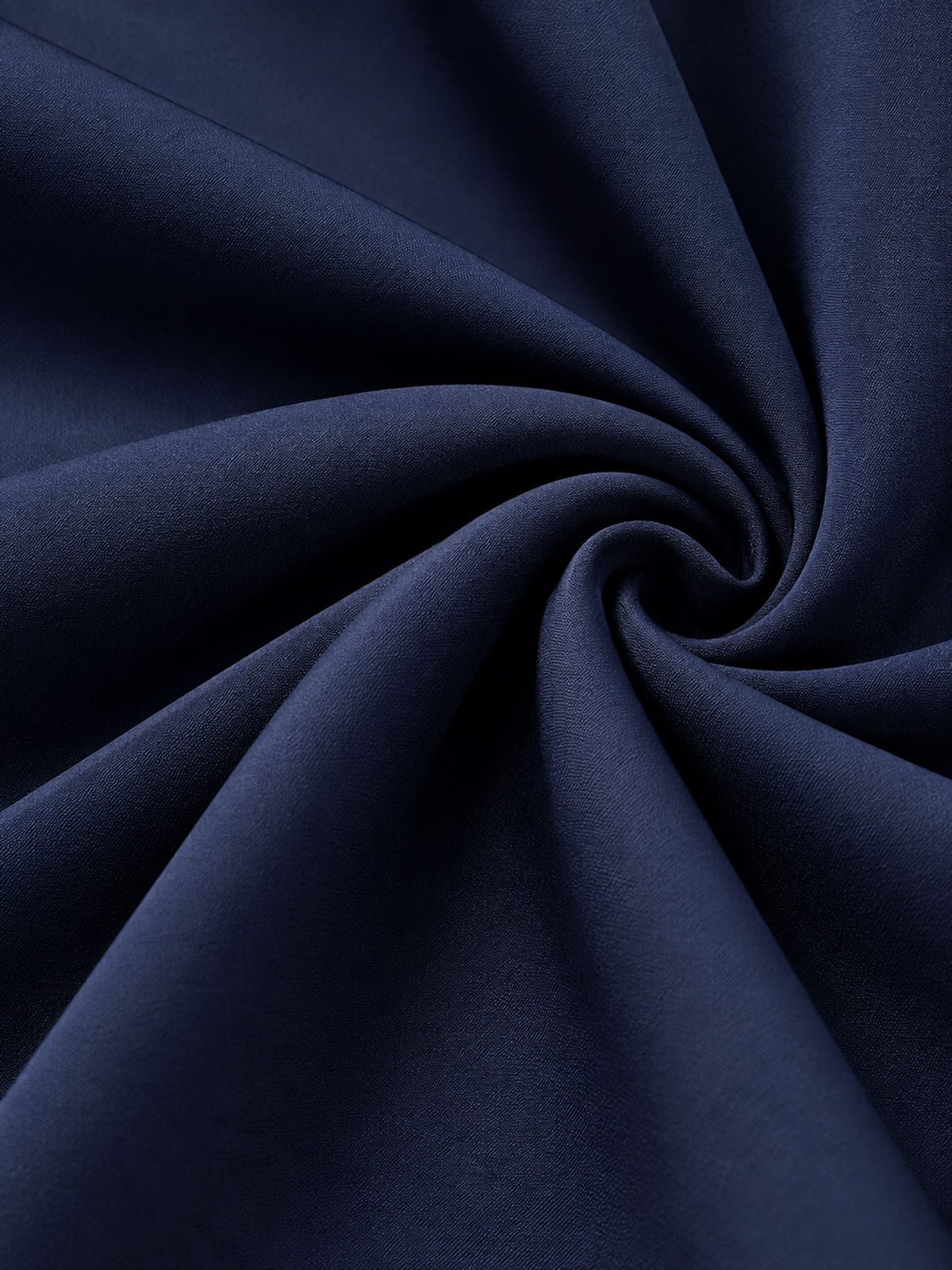 Navy Shawl Lapel Tie Waist Blazer & Wide Leg Trousers 2-Piece Suit