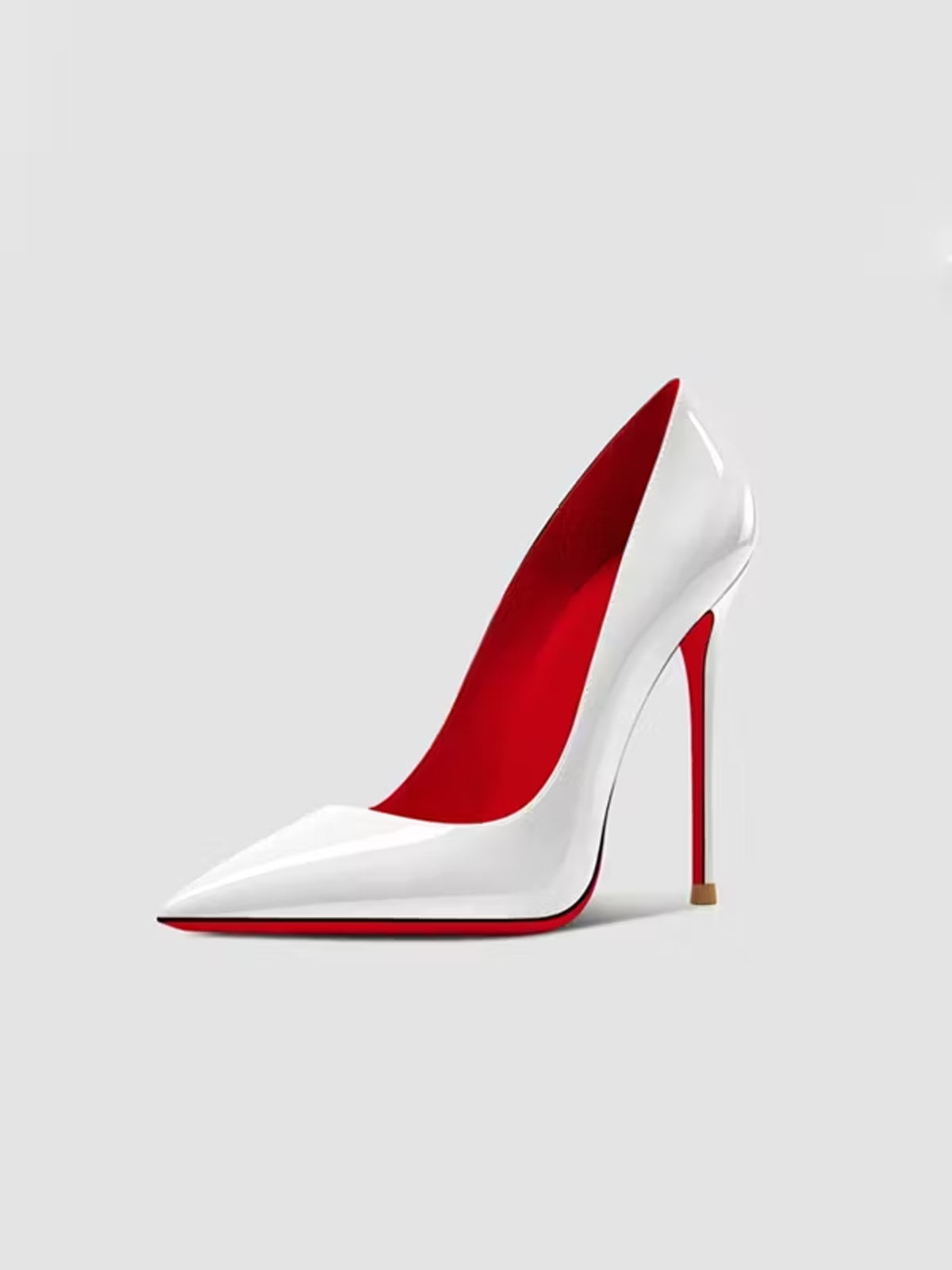 Red Bottom Stiletto Pointed High Heels