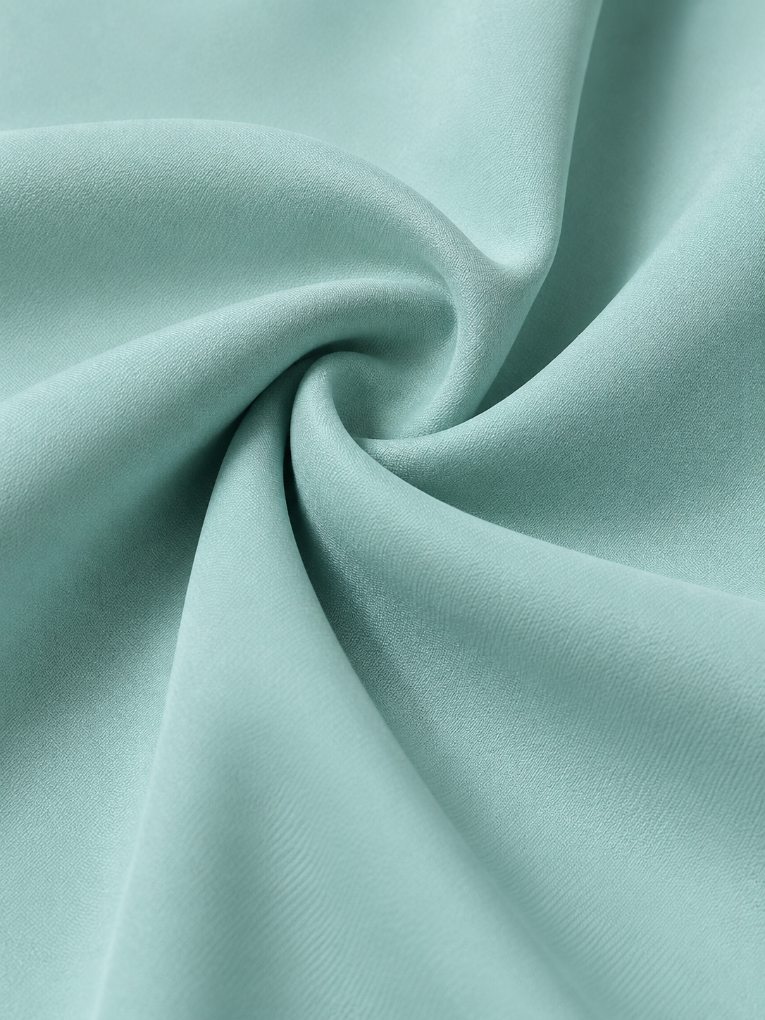 Mint Green Vest Paired With Wide Leg Pants 2-Piece Suit