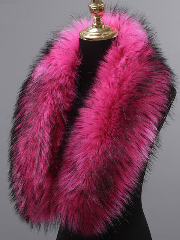 Faux Fox Fur Collar