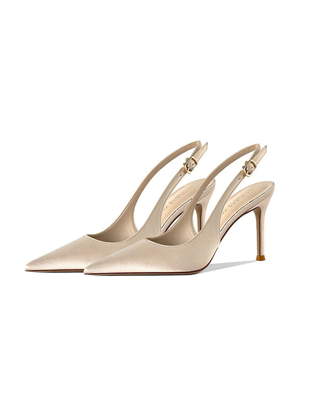 Pointed Toe Strappy Stiletto Heels
