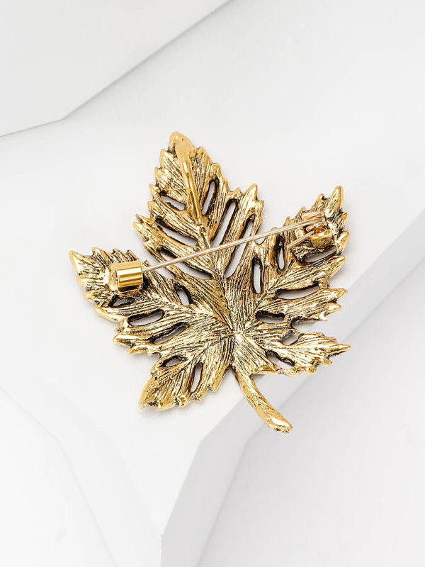 Vintage Maple Leaf Brooch