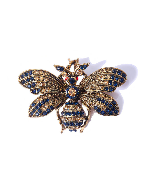 Vintage Bee Brooch High