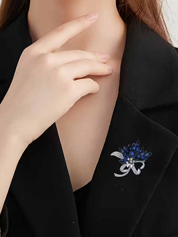 Bouquet Ribbon Brooch