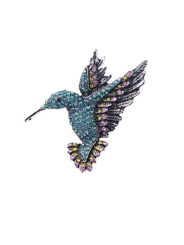 Hummingbird Brooch