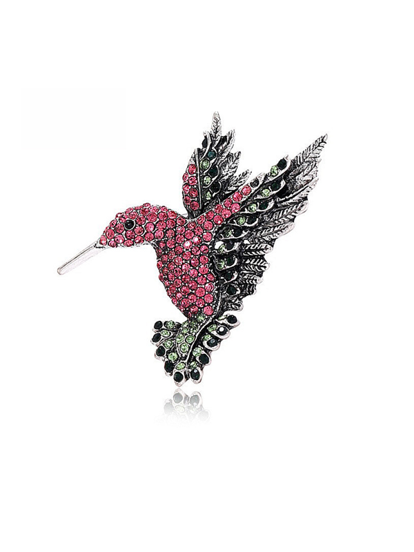 Hummingbird Brooch