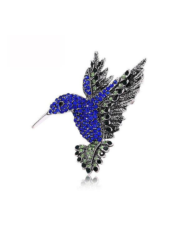 Hummingbird Brooch