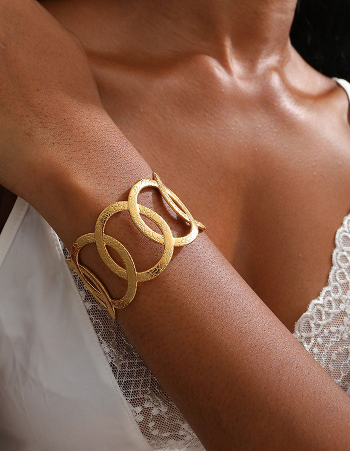 Open Oval Bracelet