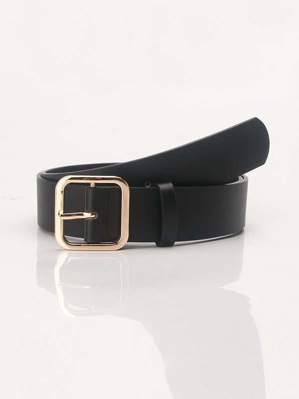 Versatile Square Buckle Belt