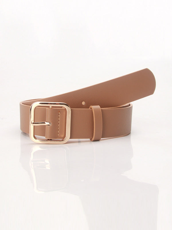 Versatile Square Buckle Belt