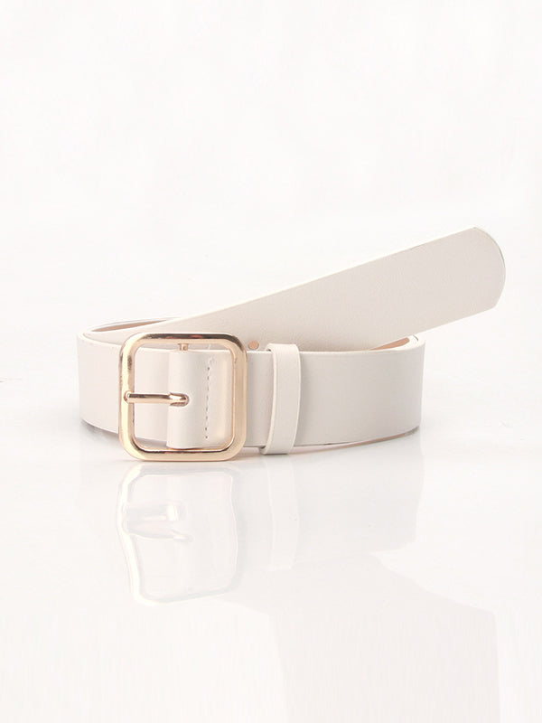 Versatile Square Buckle Belt