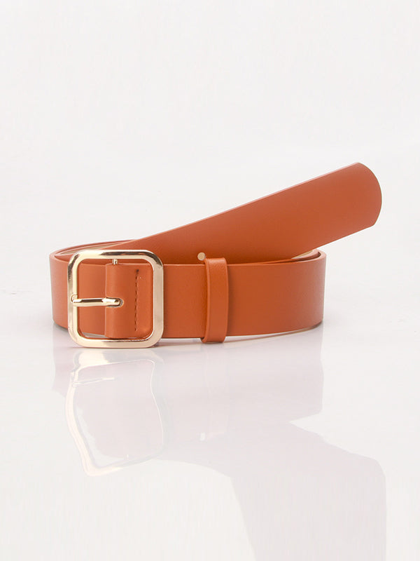 Versatile Square Buckle Belt