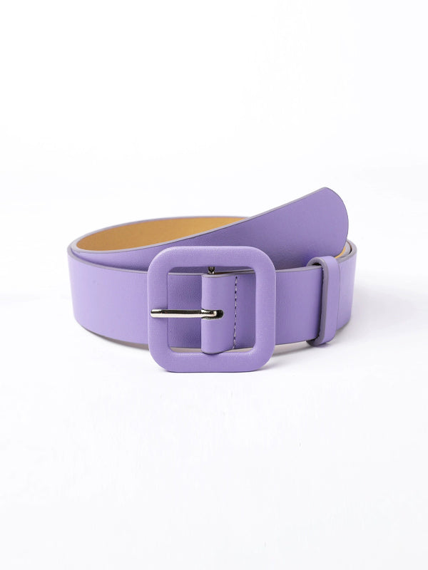 Candy Colored Wide Belt