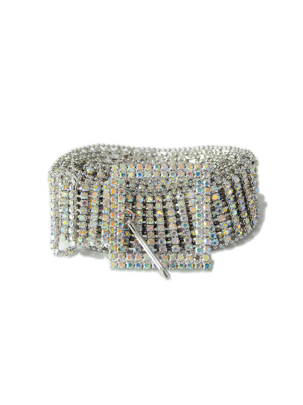 Rhinestone Inlay Decorative Strip