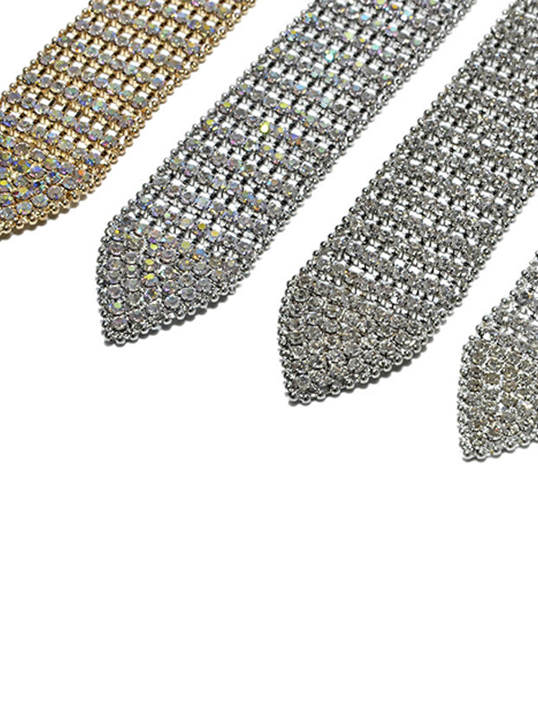 Rhinestone Inlay Decorative Strip