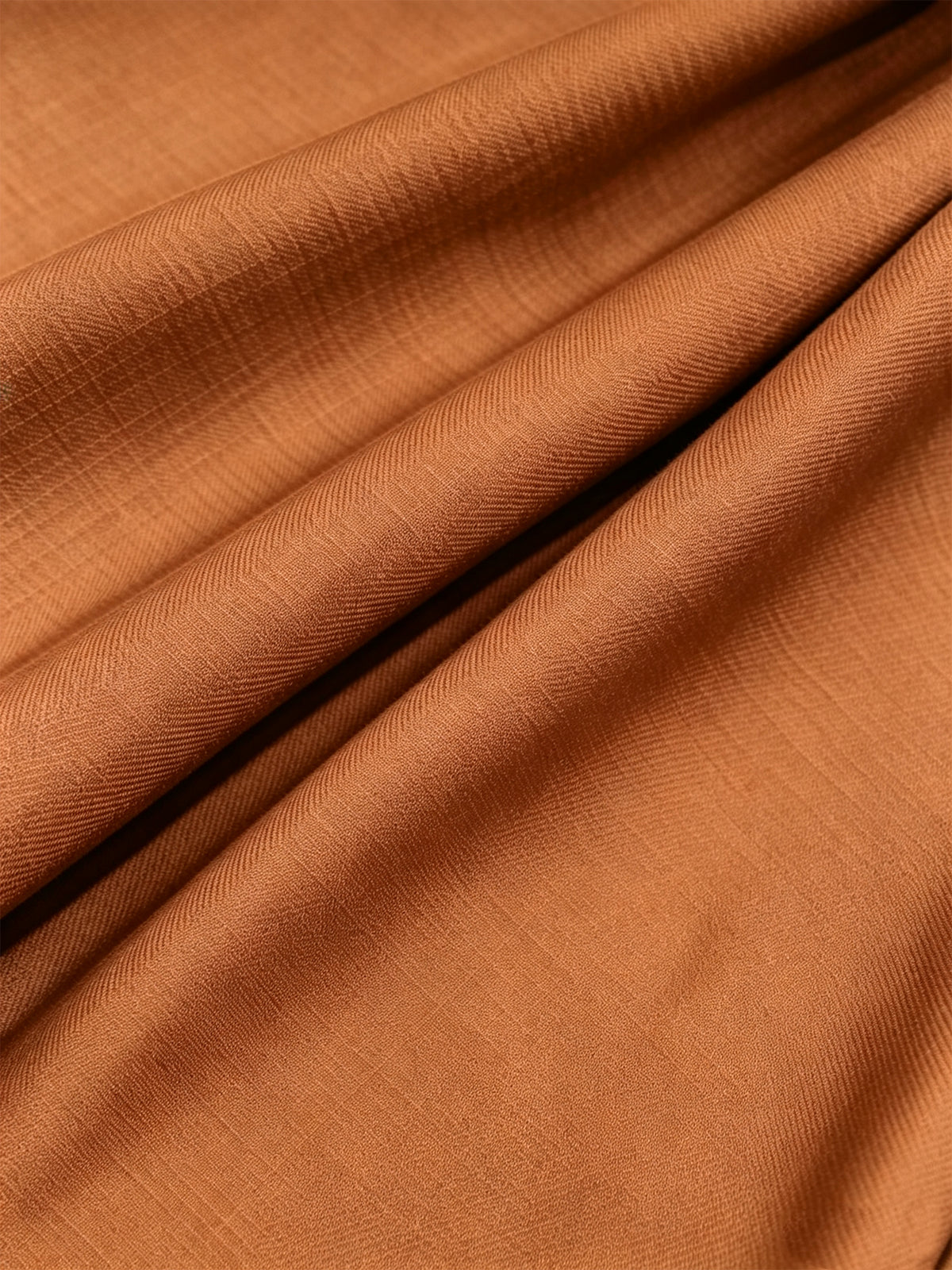 Caramel Colored Peak Lapel Single Breasted Blazer And Pants 2-Piece Suit