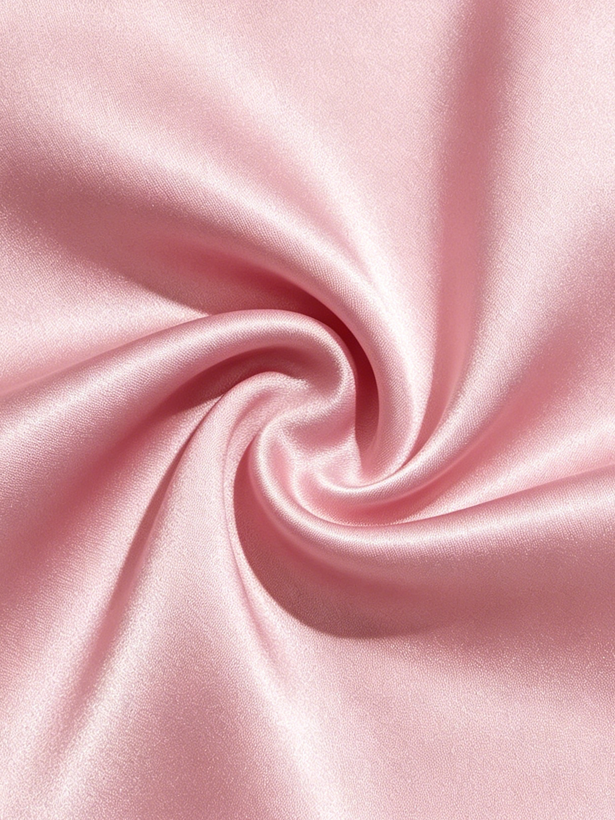 Pink Satin with Waist Tie Blazer and Wide Leg Pants 2-Piece Suit