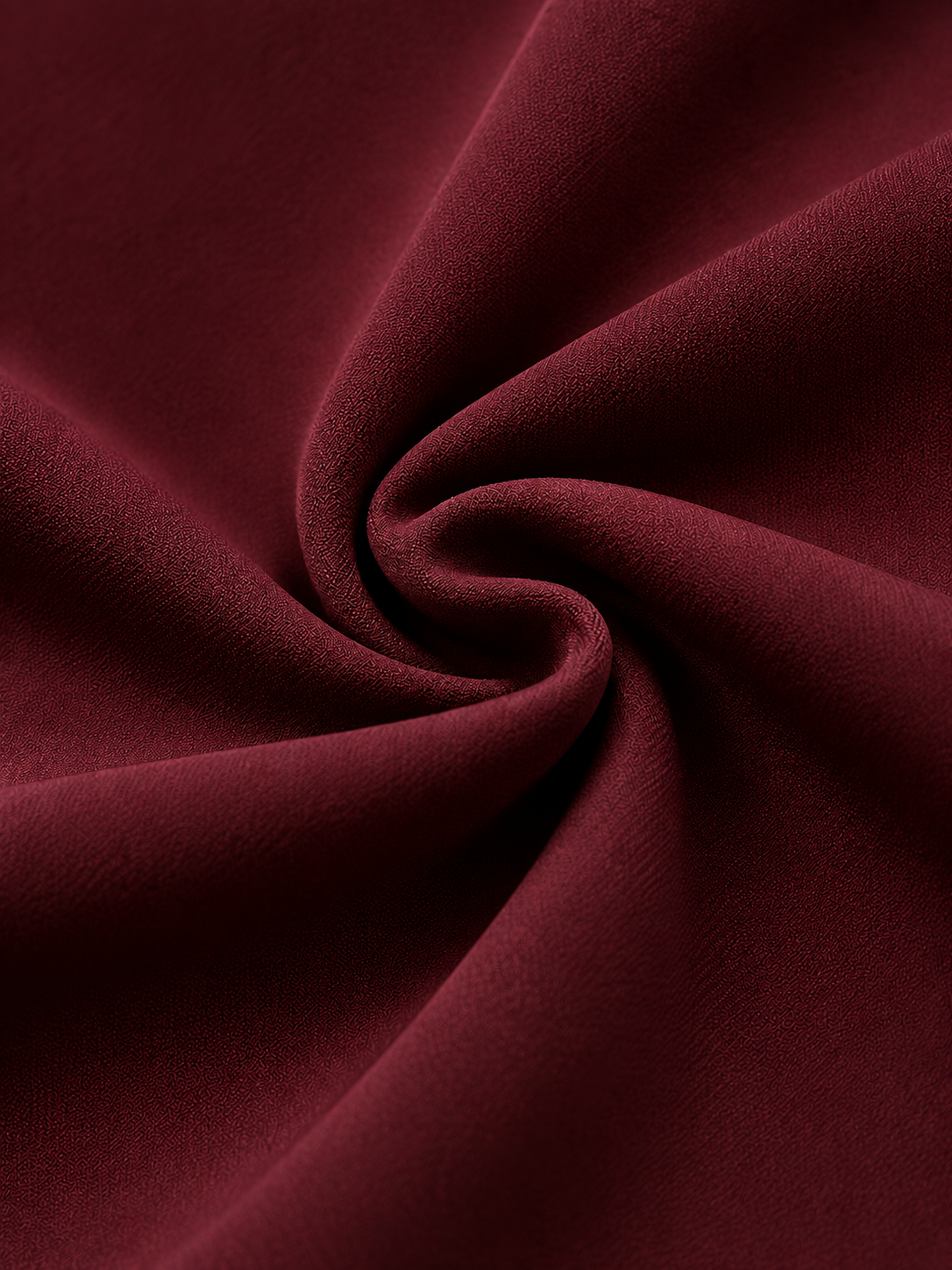 Burgundy Satin Peak Lapel Blazer Dress