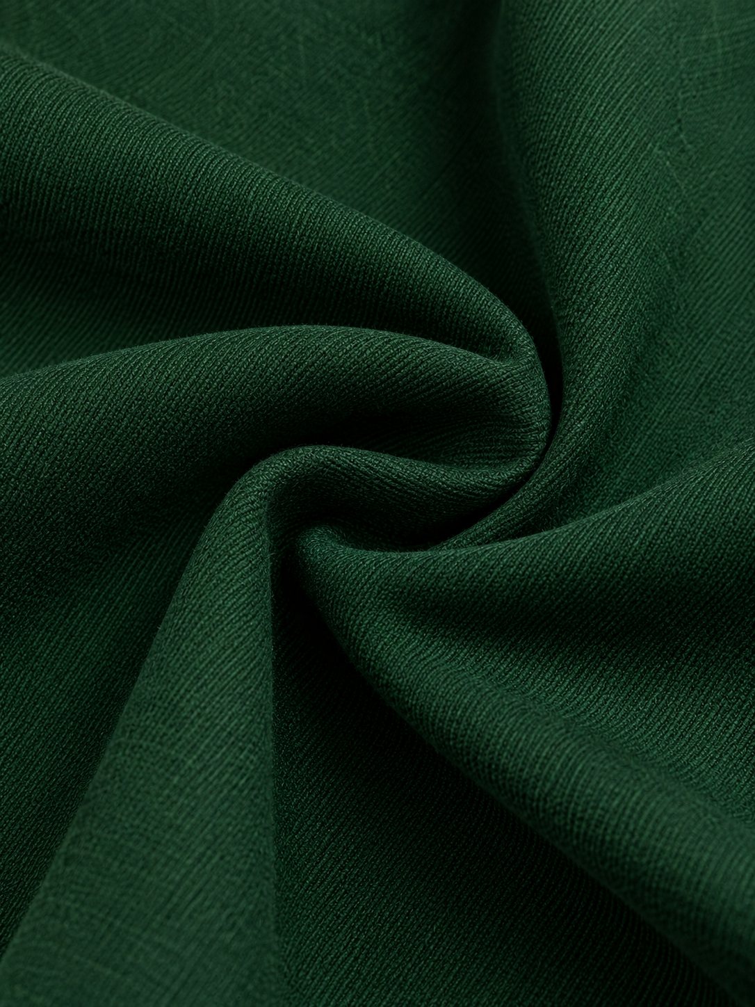 Green Peak Lapel Blazer & Vast And Straight Leg Flared Pants 3-Piece Suit