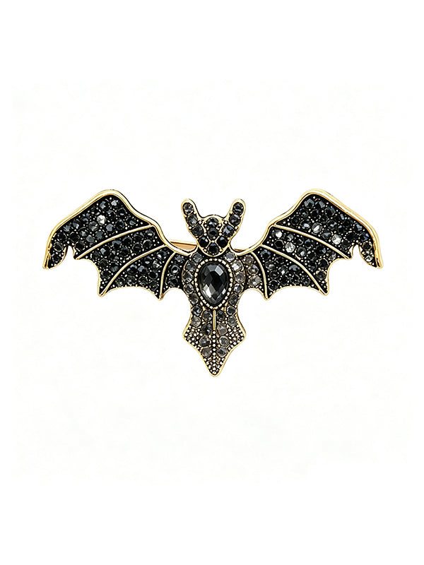 Vintage Style Demon Bat Brooch