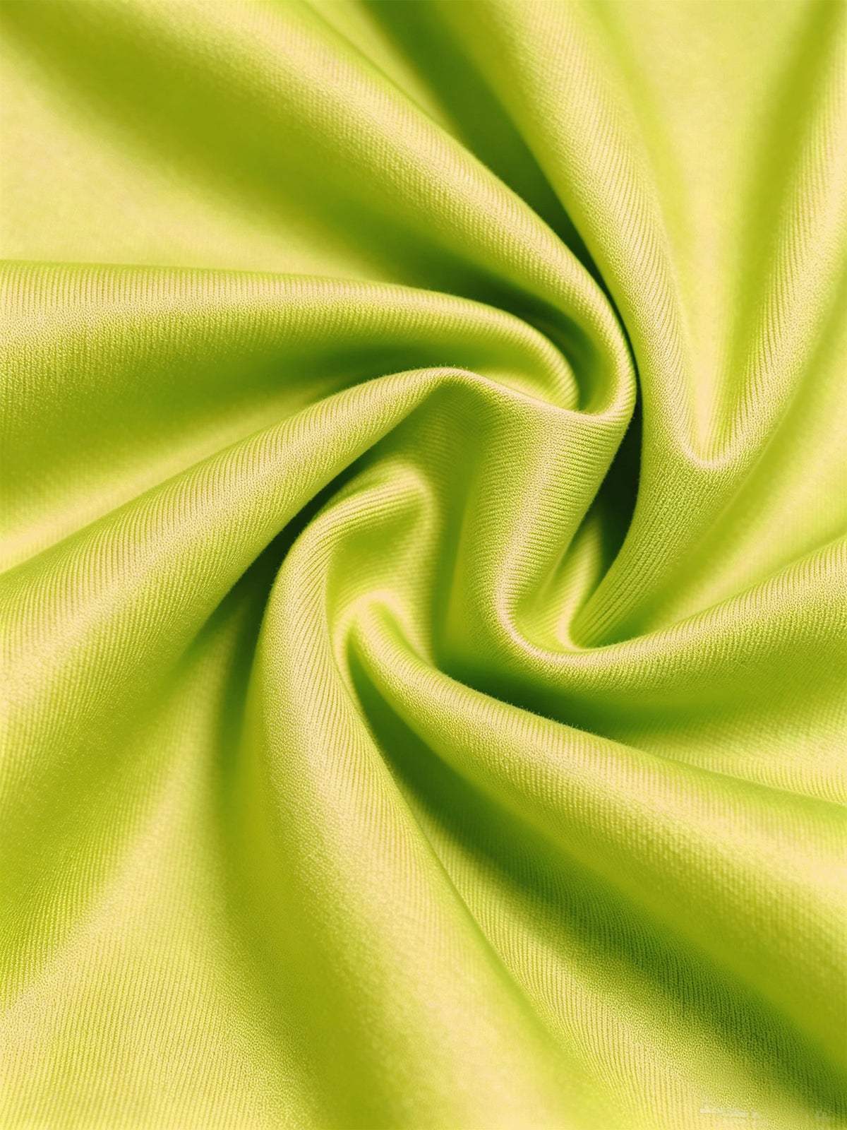 Yellow Green Blazer With Peak Lapels Paired With A Full Skirt 2-Piece Suit