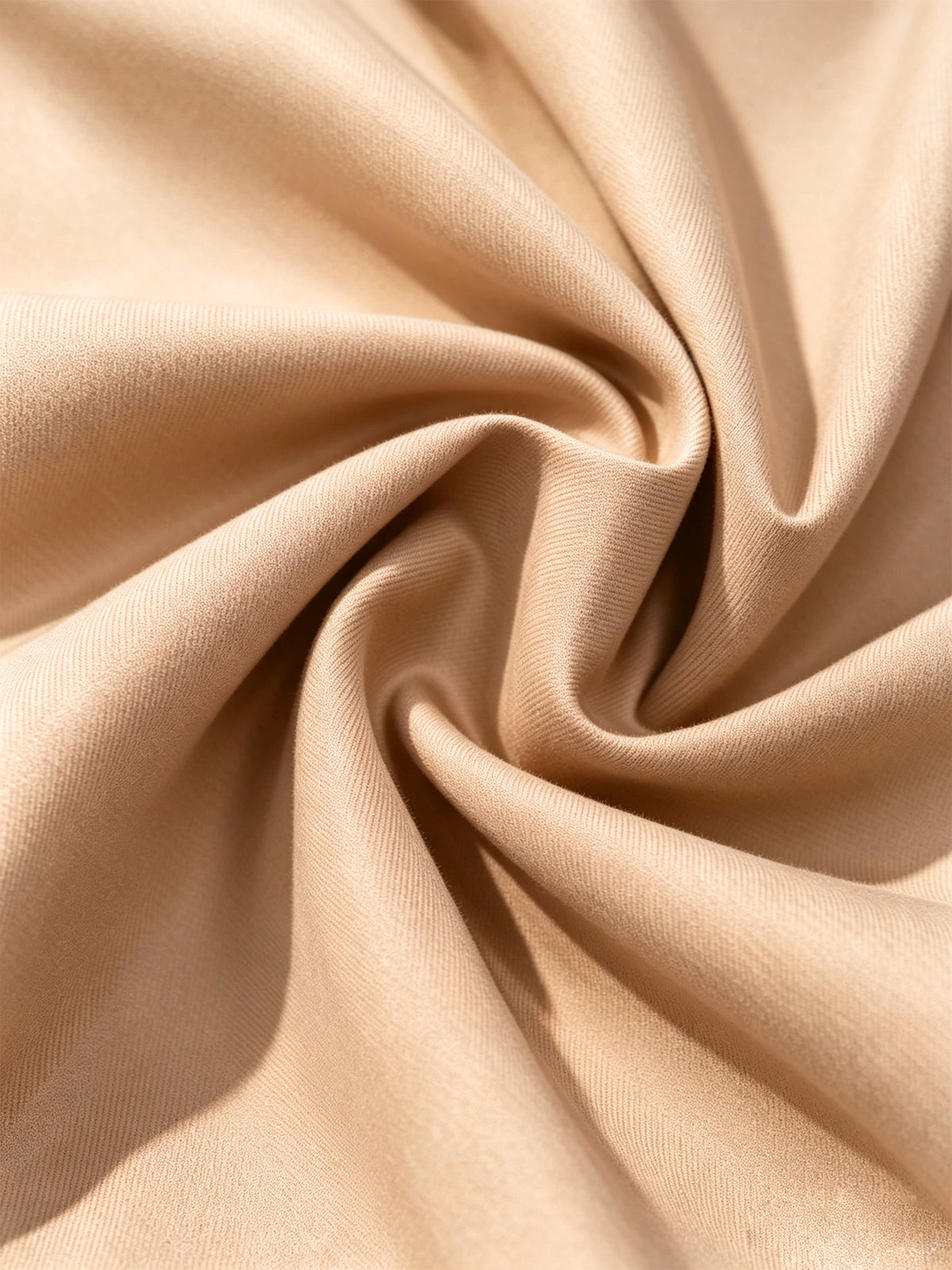 Camel Blazer With Peak Lapels And Wide Leg Pants 2-Piece Suit