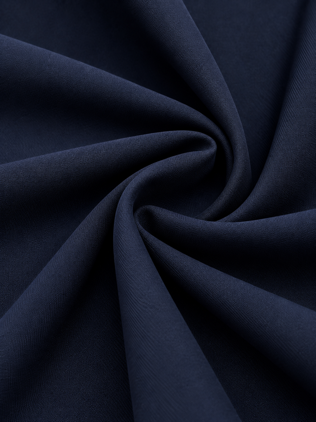 Dark Blue Peak Lapel Blazer & Vast And Cropped Pants 3-Piece Suit