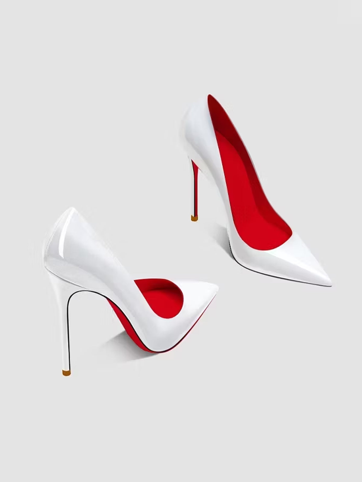 Red Bottom Stiletto Pointed High Heels