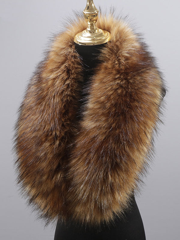 Faux Fox Fur Collar