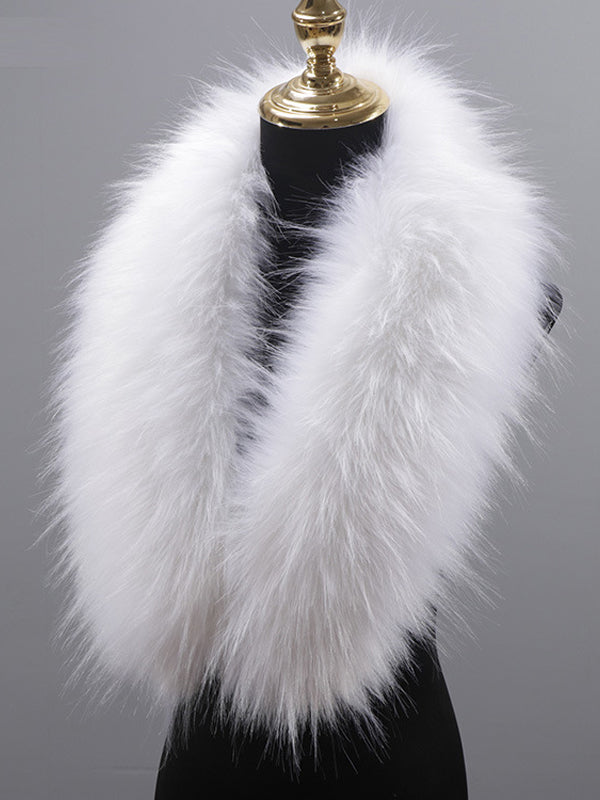 Faux Fox Fur Collar