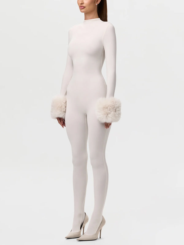 Faux Fur Plush Cuffs